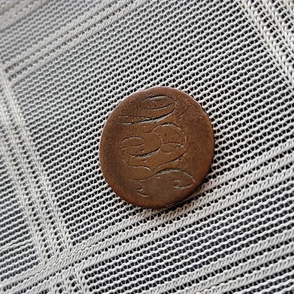 Love Token on Indian Head Cent Initials "KGC" - 1860's - Picture 3 of 4